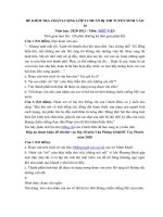 Tải Đề thi thử vào lớp 10 môn Ngữ văn Phòng GD&ĐT Tuy Phước, Bình Định năm 2020 - Đề tuyển sinh vào 10 môn Văn năm 2020 có đáp án