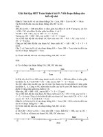 Tải Giải bài tập SBT Toán hình 6 bài 9: Viết đoạn thẳng cho biết độ dài - Giải bài tập môn Toán Hình lớp 6