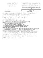 Tải Đề thi thử THPT Quốc gia năm 2017 môn Địa lý trường THPT Yên Lạc, Vĩnh Phúc (Lần 1) - Đề thi thử trắc nghiệm Khoa học xã hội - môn Địa có đáp án