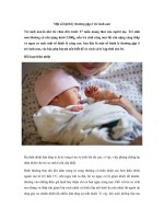 Tải Một số bệnh lý thường gặp ở trẻ sinh non - Các vấn đề thường gặp ở trẻ sinh non