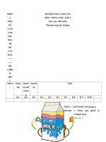 Tải Đề thi học kỳ 2 môn Tiếng Anh lớp 4 trường Tiểu học Bế Văn Đàn, Đắk Lắk năm học 2015 - 2016 - Đề kiểm tra Tiếng Anh học kì 2 lớp 4 năm 2016