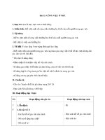 Tải Giáo án Tự nhiên xã hội 1 bài 13: Công việc ở nhà - Giáo án Tự nhiên xã hội 1