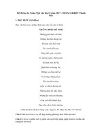 Tải Đề thi học kì 2 môn Ngữ văn lớp 12 năm 2017 - 2018 Sở GD&ĐT Thanh Hóa - Đề thi học kì 2 môn Ngữ văn lớp 12