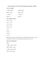 Tải Giải vở bài tập Toán 3 bài 159: Ôn tập bốn phép tính trong phạm vi 100000 - Giải vở bài tập Toán 3 tập 2