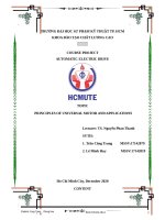 Đồ án truyền động điện động cơ vạn năng( bản tiếng anh có tính toán công suất)