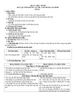Tải Giáo án Công nghệ 6 bài 27: Thực hành: Bài tập tình huống về thu, chi trong gia đình (Tiết 2) - Giáo án điện tử môn Công nghệ lớp 6