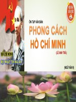 Bai 1 Phong cach Ho Chi Minh