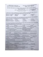 Tải Đáp án đề thi tuyển sinh lớp 10 chuyên Tiếng Anh của trường THPT Chuyên Sư phạm Hà Nội - Đề thi vào lớp 10 năm 2019 chuyên Anh có đáp án