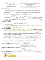 Tải Đề thi học sinh giỏi môn Toán lớp 12 năm học 2019 - 2020 Sở GD&ĐT Hưng Yên - Đề thi HSG môn Toán lớp 12 có đáp án