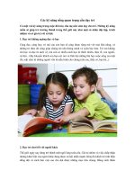 Tải Các kỹ năng sống quan trọng cần dạy trẻ - Những kỹ năng sống cực kỳ cần thiết cho trẻ