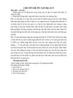 chuyên đề ôn tập địa lí 9