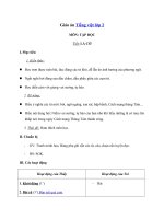 Tải Giáo án Tiếng Việt 2 tuần 33: Tập đọc - Lá cờ - Giáo án Tập đọc lớp 2