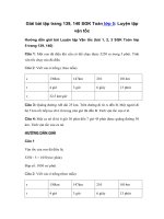 Tải Giải bài tập trang 139, 140 SGK Toán 5: Luyện tập vận tốc - Lời giải bài tập Toán lớp 5