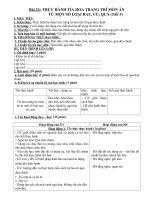 Tải Giáo án Công nghệ 6 bài 24: Thực hành: Tỉa hoa trang trí món ăn từ một số loại rau, củ, quả (Tiết 3) - Giáo án điện tử môn Công nghệ lớp 6