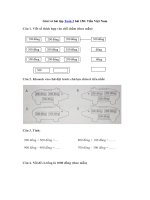 Tải Giải vở bài tập Toán 2 bài 150: Tiền Việt Nam - Giải vở bài tập Toán 2 tập 2