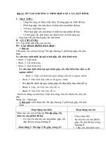 Tải Giáo án môn Thủ công lớp 2 bài 11 - Ôn tập chương II