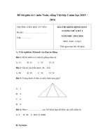 Tải Đề thi giữa học kì 1 lớp 2 môn Toán, Tiếng Việt trường tiểu học Tứ Yên, Vĩnh Phúc năm 2015 - 2016 - Đề thi giữa học kì 1 môn Toán, Tiếng Việt lớp 2 có đáp án