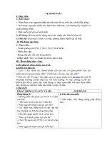 Tải Giáo án môn Sinh học lớp 8 bài 52 - Vệ sinh mắt