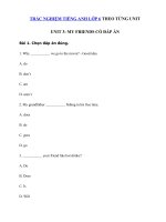 Tải Trắc nghiệm Ngữ pháp tiếng Anh lớp 6 Unit 3 My Friends - Bài tập unit 3 lớp 6 My friends có đáp án