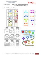 CHUAN BI VAO LOP 1 MON TOAN p2 