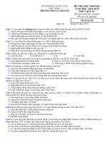Tải Đề thi thử THPT Quốc gia môn Lịch sử năm 2019 trường THPT Lý Thái Tổ - Bắc Ninh lần 2 - Đề minh họa Lịch sử 2019