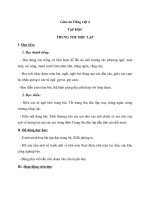 Tải Giáo án Tiếng Việt 4 tuần 7: Tập đọc - Trung thu độc lập - Giáo án Tập đọc lớp 4