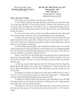 Tải Đề thi thử THPT Quốc gia năm 2017 môn Ngữ văn trường THPT Quế Võ 3, Bắc Ninh - Đề thi thử đại học môn Văn năm 2017 có đáp án