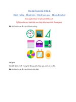 Tải Bài tập Toán lớp 1: Hình vuông - Hình tròn - Hình tam giác - Hình chữ nhật - Bài tập ôn tập Toán lớp 1 bộ sách Cánh Diều