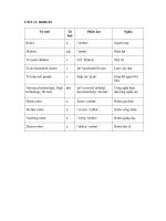 Tải Từ vựng Tiếng Anh lớp 6 Chương trình mới Unit 12: Robots - Từ vựng Tiếng Anh lớp 6