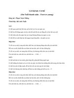 Tải Lời bài hát Cứ Thế - Hà Anh Tuấn - Nhạc phim Tuổi Thanh Xuân