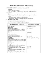 Tải Giáo án Tin học lớp 5 Chương 2 bài 5: Thực hành tổng hợp - Tiết 5 - Giáo án điện tử Tin học lớp 5