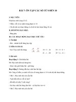 Tải Giáo án Toán 1 chương 4 bài 7: Ôn tập các số đến 10 - Giáo án điện tử Toán 1