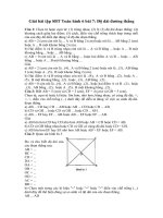 Tải Giải bài tập SBT Toán hình 6 bài 7: Độ dài đường thẳng - Giải bài tập môn Toán Hình lớp 6