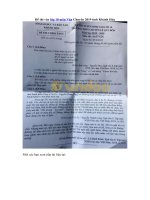 Tải Đề thi vào lớp 10 môn Văn Chuyên 2019 tỉnh Khánh Hòa - Đề thi chuyên Văn vào lớp 10 năm 2019