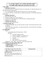 Tải Giáo án bài Sự phụ thuộc của cường độ dòng điện vào hiệu điện thế giữa 2 đầu dây dẫn - Giáo án điện tử môn Vật lí lớp 9