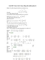 Tải Giải bài tập SBT Toán 6 bài 5: Quy đồng mẫu nhiều phân số - Giải bài tập môn Toán Đại số lớp 6