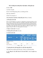 Tải Mã và thông tin trường Học viện Quân y (Hệ quân sự) - Những điều cần biết về tuyển sinh Đại học