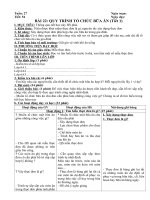Tải Giáo án Công nghệ 6 bài 22: Quy trình tổ chức bữa ăn (Tiết 1) - Giáo án điện tử môn Công nghệ lớp 6