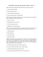 Tải Ôn thi Đại học môn Giáo dục công dân có đáp án - Đề số 14 - Để học tốt môn GDCD lớp 12