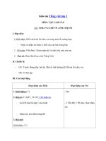 Tải Giáo án Tiếng Việt 2 tuần 15: Tập làm văn - Chia vui. Kể về anh chị - Giáo án Tập làm văn lớp 2