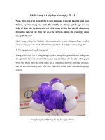 Tải Cách trang trí lớp học ngày 20-11 - Hướng dẫn trang trí lớp học ngày Nhà giáo Việt Nam