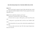 Tải Bài thu hoạch Quản lý hành chính nhà nước - Bài thu hoạch lớp quản lý nhà nước