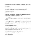 Tải Mã và thông tin trường Đại học Kinh tế - Tài chính TP. Hồ Chí Minh - Những điều cần biết về tuyển sinh Đại học