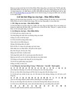 Tải Lời bài hát Đáp án của bạn - Hàn Điềm Điềm - Phiên âm Đáp án của bạn lời Việt