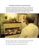 Tải Văn khấn ông Công ông Táo đúng cổ truyền - Bài cúng Táo Quân