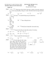 Tải Đề thi thử THPT Quốc gia năm 2017 môn Toán trắc nghiệm trường THPT Nguyễn Đăng Đạo, Bắc Ninh (Lần 2) - Đề thi thử đại học môn Toán năm 2017 có đáp án