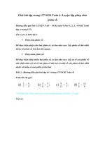 Tải Giải bài tập trang 137 SGK Toán 4: Luyện tập phép chia phân số (tiếp theo) - Giải bài tập Toán lớp 4