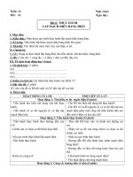 Tải Giáo án Công nghệ 9 bài 6: Thực hành: Lắp mạch điện bảng điện (Tiết 2) - Giáo án điện tử môn Công nghệ lớp 9