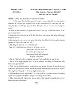 Tải Đề thi thử vào lớp 10 môn Ngữ văn trường THCS Bích Hòa, Hà Nội năm học 2016 - 2017 - Đề thi thử tuyển sinh lớp 10 môn Văn có đáp án