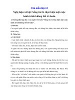 Tải Nghị luận xã hội: Sống tức là thực hiện một cuộc hành trình không thể trì hoãn - Dàn ý + Bài văn mẫu nghị luận lớp 12